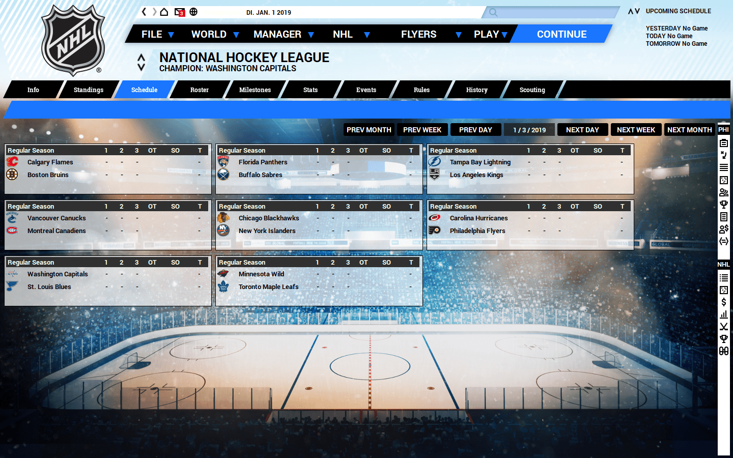 Franchise Hockey Manager Out of the Park Developments
